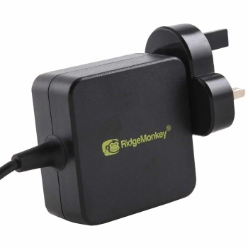 RidgeMonkey Vault 45W USB-C Mains Power Adaptor Maiņstrāvas adapteris 45W