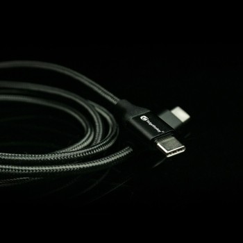 RidgeMonkey Vault USB-C to C Cable Kabelis ar USB-C spraudņiem 1m