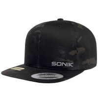 SONIK Multicam Snapback Cap Cepure ar taisnu vīzieri