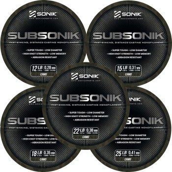 SONIK Subsonik Monofilament Mainline 1200m Aukla