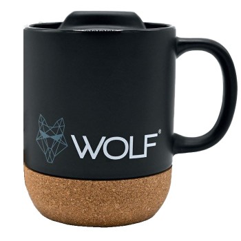 WOLF Ceramic Mug Keramikas krūze (450ml)