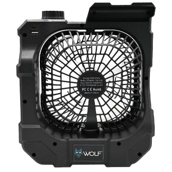 WOLF VOLTAIR Portable Fan & Powerbank Pārnēsājams ventilators un ārējais akumulators
