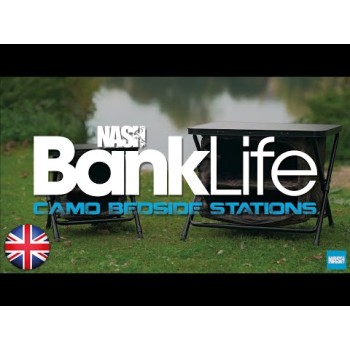 NASH Bank Life Bedside Station Camo Galds organaizers