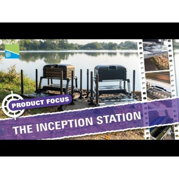 Preston Innovations Inception Station - Graphite Edition Makšķerēšanas platforma - Grafīta