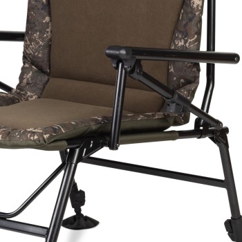NASH Indulgence Big Daddy Auto Recline Krēsls plats ar automātisku muguras noliekšanu