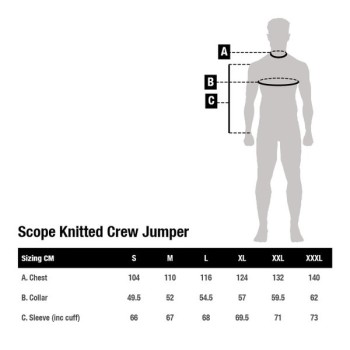 NASH Scope Knitted Crew Jumper Džemperis