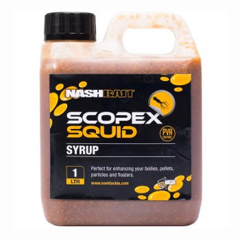 NASH Scopex Squid Spod Syrup Sīrups kalmārs 1000ml