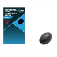 NASH Tungsten Oval Leadcore Bead 8mm