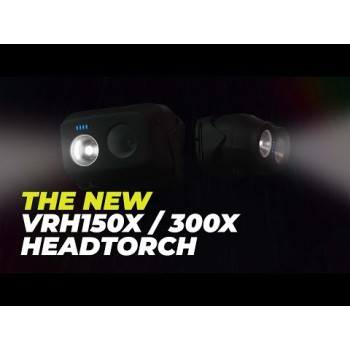 RidgeMonkey VRH300X USB Rechargeable Headtorch Galvas lukturis uzlādējams