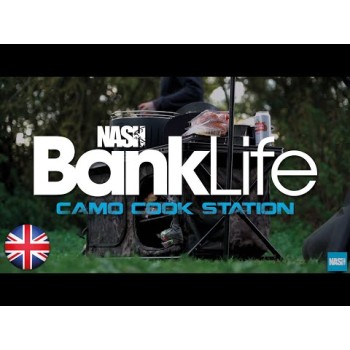 NASH Bank Life Cook Station Camo Ēšanas gatavošanas stacija