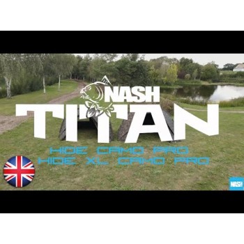 NASH Titan Hide Camo Pro XL Mozzi Infill Priekšējais panelis no moskītu tīkla