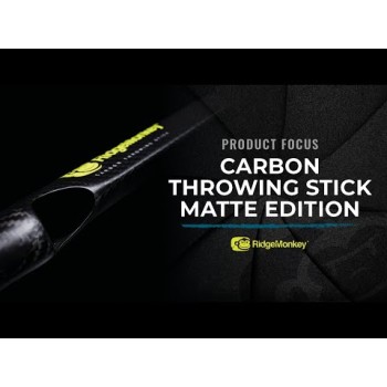 RidgeMonkey Carbon Throwing Stick (Matte Edition) Kobra no karbona (Matēta sērija)