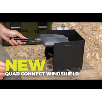 RidgeMonkey Quad Connect Windshield Aizsargpanelis pret vēju